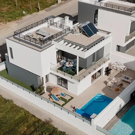 Villa Silver Coast Sunset View-10 Minutos Do Baleal E Campos De Golfe Atouguia Da Baleia